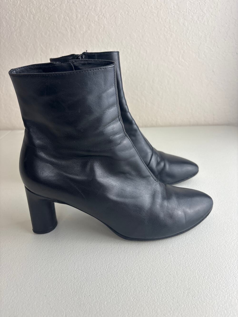 Authentic Robert Clergerie Black Ankle Boots EU 36 1/2, US 6-6.5 Made in France